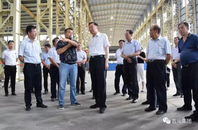 全國人大環資委副主任委員羅志軍一行蒞臨吉元集團調研循環經濟工作