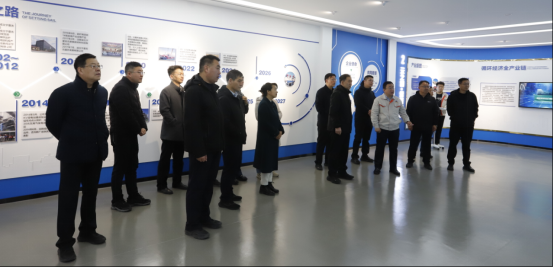 石嘴山市人大常委會副主任宋春勝一行調研吉元集團